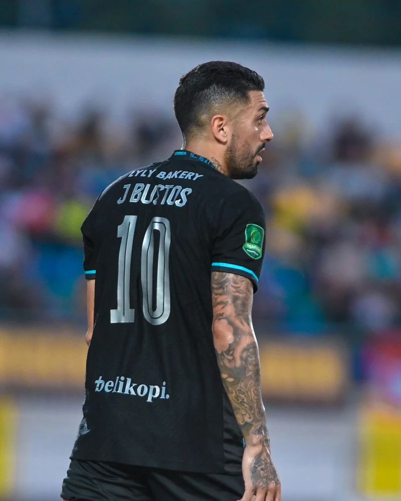 Match Worn Jonathan Ezequiel Bustos, (Barito Putera Vs Persela Lamongan)