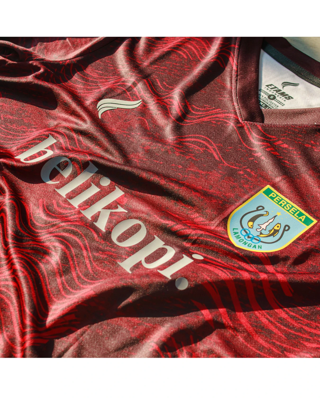 Jersey Persela Training Kit Maroon 2023 || [Persela Store X Etams] - #Oraoriora