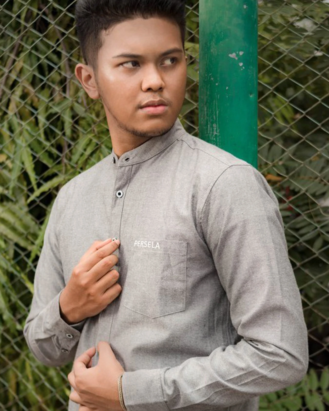 Kemeja Persela - Shanghai Grey || Shirt - #Oraoriora